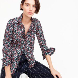 J. Crew Floral Shirt NWOT
